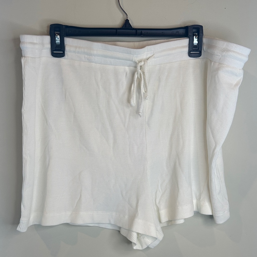 Andie Women's Athletic Shorts - White